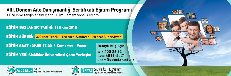 V. Dönem Aile Danışmanlığı Sertifika Eğitimi Programı