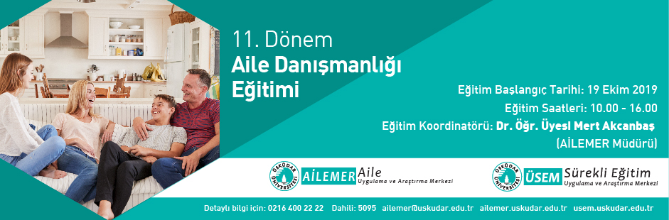 Güz Dönemi Aile Danışmanlığı Sertifika Programı