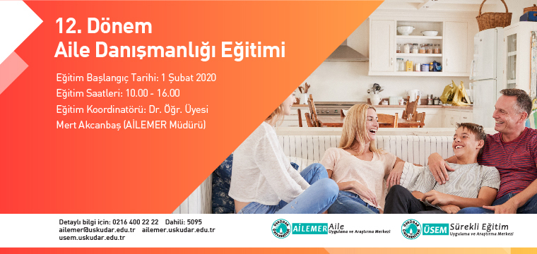 AİLEMER XII. AİLE DANIŞMANLIĞI SERTİFİKA PROGRAMI